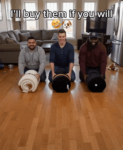 Pawcoon — The Life-Size Dog Sleeping Bag Grown Adults Refuse to Get Out Of